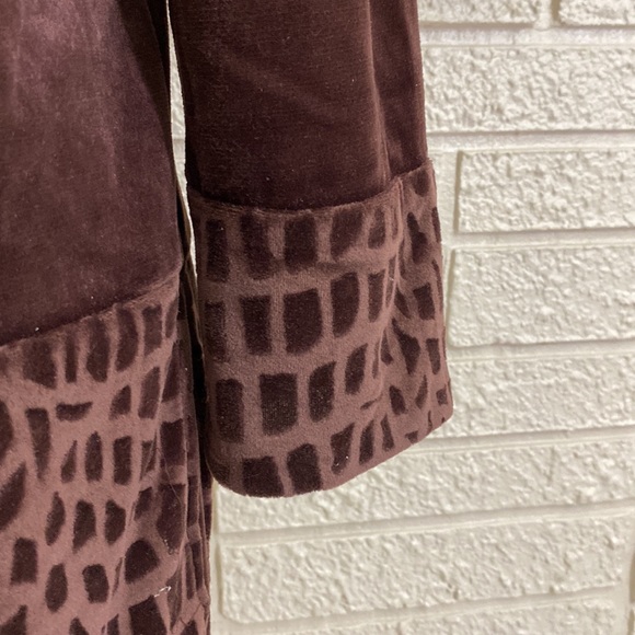 Micheal Mims/Kathy Cole Velour/Velvet Lounge Pants Suit - Picture 11 of 16